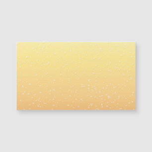 Champagner mit Tiny Bubbles Magnetkarte