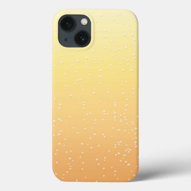 Champagner mit winzigen Bläschen Kunst Case-Mate iPhone Hülle (Rückseite)