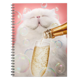 Champagner Notizblock