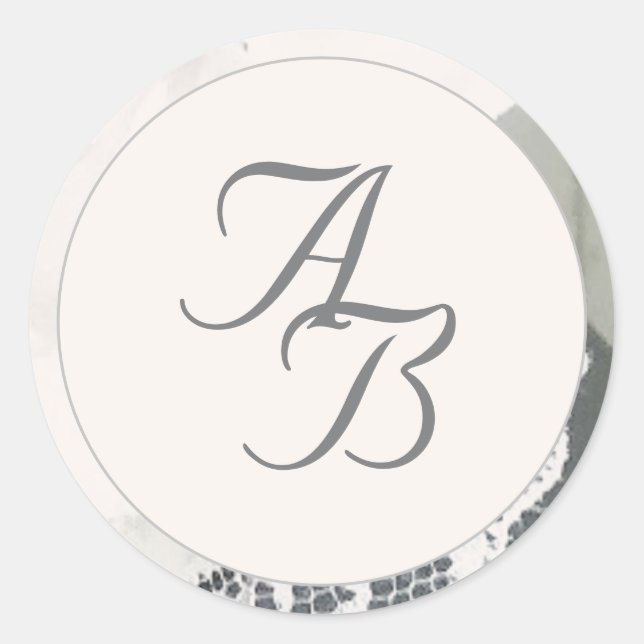 Champagner-Pink Lace Wedding Runder Aufkleber (Vorderseite)