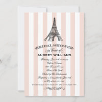 Champagner Rosa Eiffelturm Hochzeit Dusche