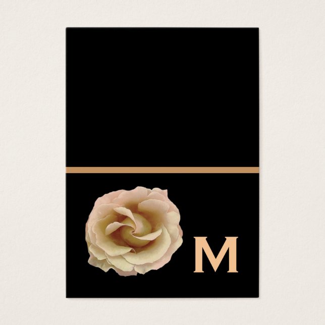 Champagner-Rose Hochzeitsmarken oder ein Hinweis f (Vorderseite)