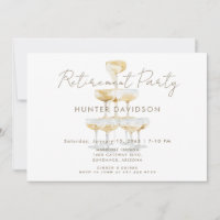 Champagner Tower Retirement Party