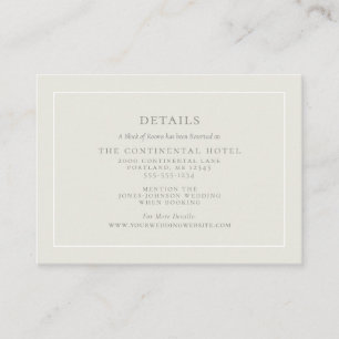 Champagner Vintag Elegance Hochzeiten Details Begleitkarte