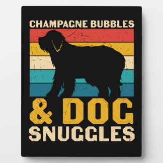 Champagnerbläschen Fotoplatte