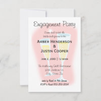 Champagnerbrille - 3x5 Engagement-Partei