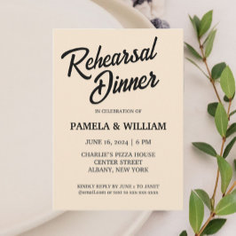 Champagnerfarbenprächtige Hochzeitsfeier Probe Einladung