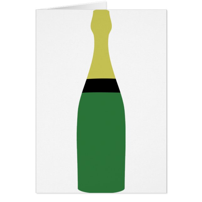 Champagnerflasche (Vorne)