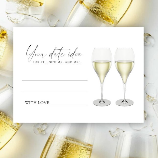 Champagnergläser - Date Night Ideen \ Date Jar Begleitkarte (Von Creator hochgeladen)