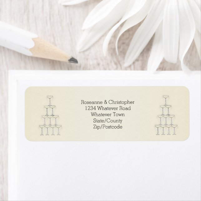 Champagnergläser Hochzeit (Insitu)