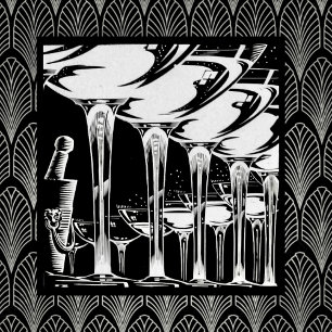 Champagnergläser Silber Einladung