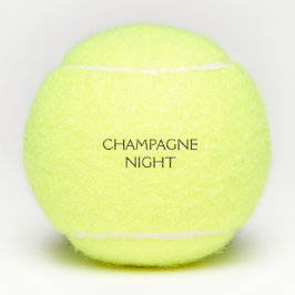 Champagnernacht Tennisbälle