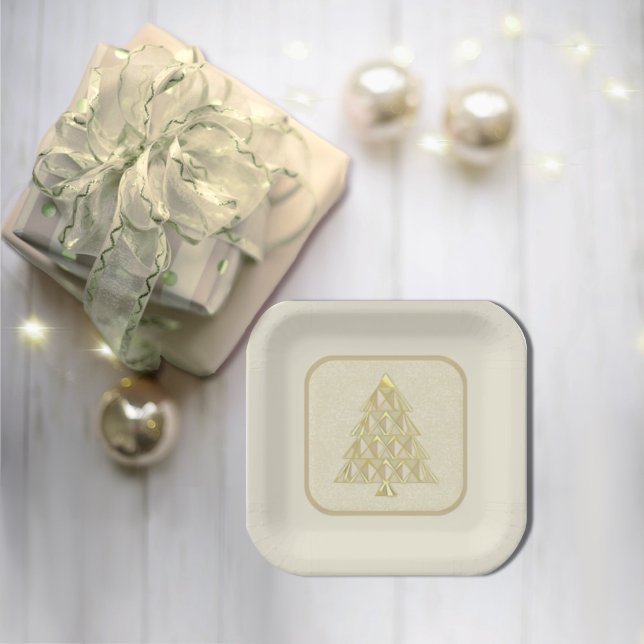 Champaign Joyoux Weihnachten Paper Plate Pappteller (Von Creator hochgeladen)