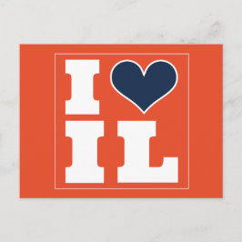 Champaign Urbana (IL) Einladung Tailgate Postkarte