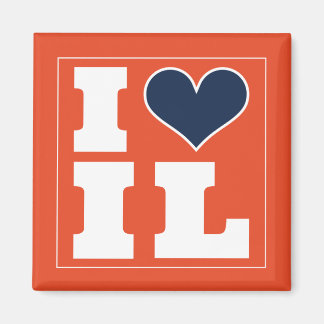 Champaign Urbana (IL) Football Watch Party Kühlsch Magnet