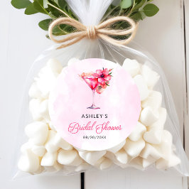 Champange-Brautparty Runder Aufkleber