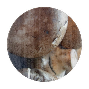 Champignon-Pilze Schneidebrett