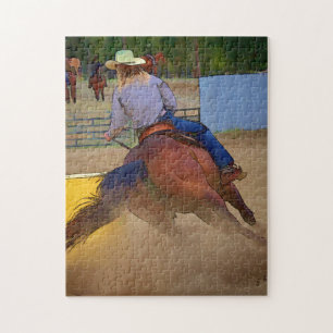 Champion Barrel Racer Puzzle