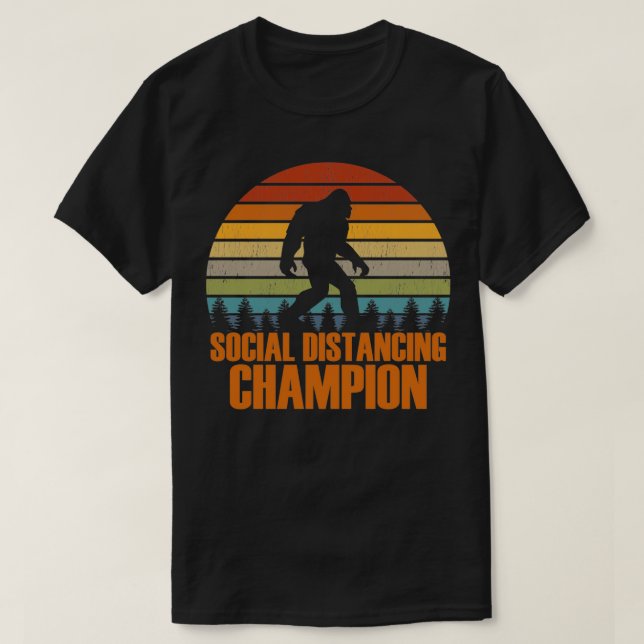 Champion Bigfoot Hide and Seek S T-Shirt (Design vorne)