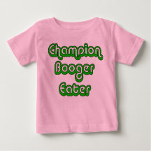 Champion Booger Eater Baby Kleinkind Säugling T -