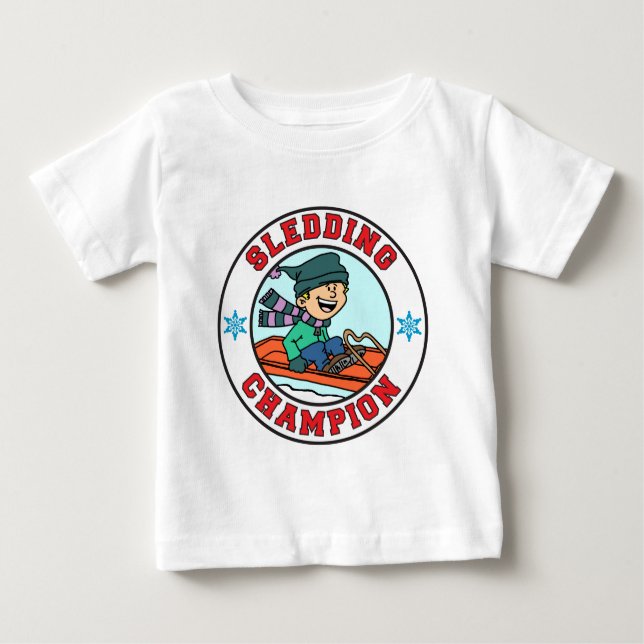 Champion Cartoon Boy Baby T-shirt (Vorderseite)