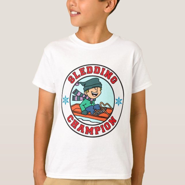 Champion Cartoon Boy T-Shirt (Vorderseite)