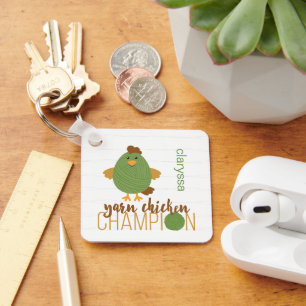 Champion-Champion-Schlüsselanhänger "Green & Brown Schlüsselanhänger