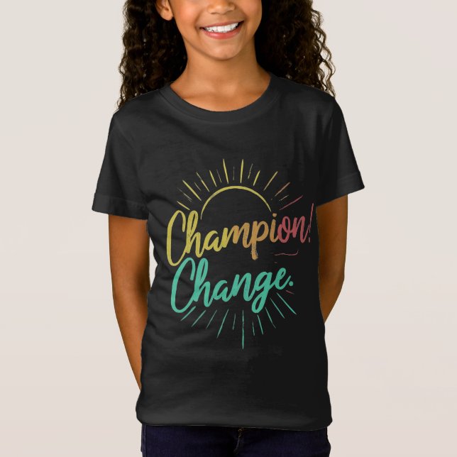 Champion Change T-Shirt (Vorderseite)