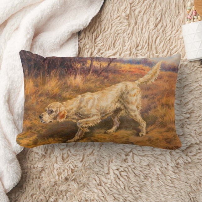 Champion Count Whitestone von Edmund Henry Osthaus Lendenkissen (Decke)