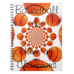 Champion Court Vision: Basketball Game of Champs - Notizblock