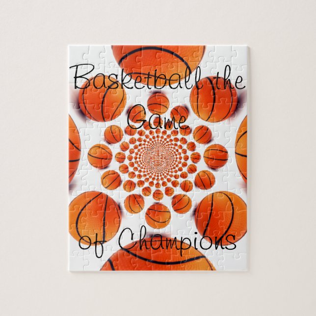 Champion Court Vision: Basketball Spiel der Champs Puzzle (Vertikal)