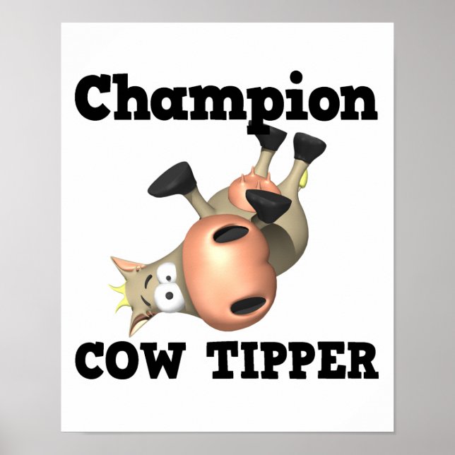 Champion Cow Tipper Poster (Vorne)