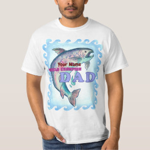 Champion Custom Fishing Vater T-Shirt