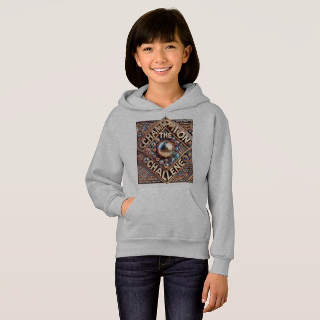Champion der Herausforderung Hoodie (Vorne ganz)