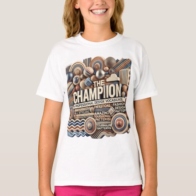 Champion der Herausforderung T-Shirt (Vorderseite)