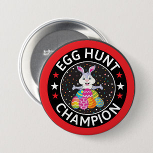 Champion der Ostereier Button