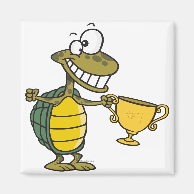 Champion der Schildkrötenkampe Magnet (Vorne)