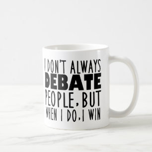 Champion des Funny Debate-Teams Kaffeetasse
