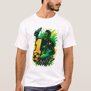 Champion Energy Soccer T-Shirt - Bold Graffiti Sty