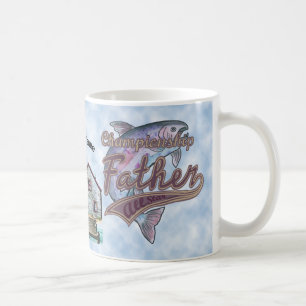 Champion-Fischer-Vater individuell gestaltete Tass Kaffeetasse