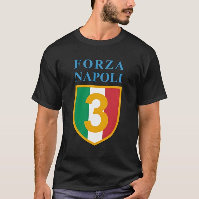 Champion Forza Napoli 3 Talitã Ultras Curva A T-Shirt (Vorderseite)