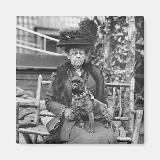 Champion French Bulldog in den 20er Jahren Magnet
