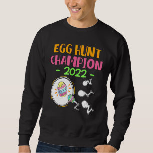 Champion für die Eierjagd 2022 Osterschwangerschaf Sweatshirt
