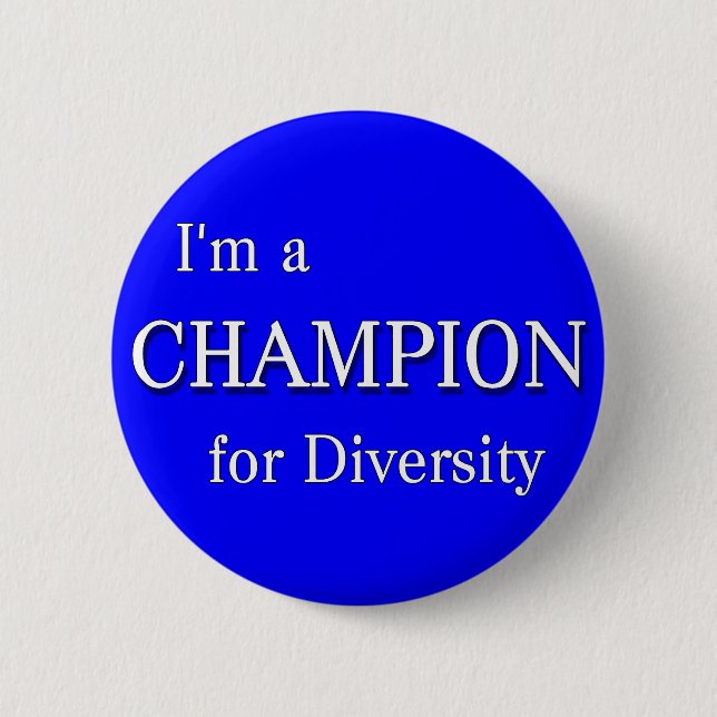 Champion für Diversity Button (Vorderseite)
