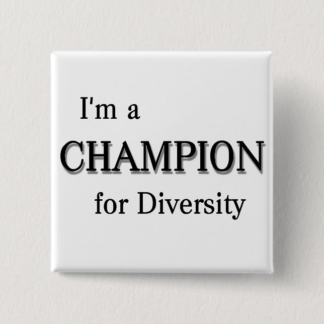 Champion für Diversity Button (Vorderseite)