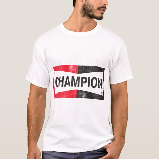 Champion (kein Hintergrund) T-Shirt (Vorderseite)