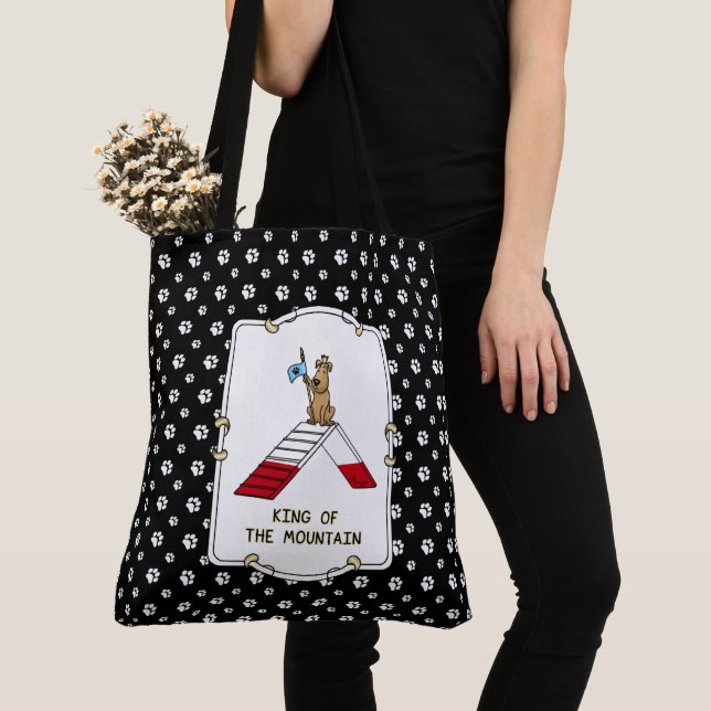 Champion King of the Berg Hund Agility lustig (Von Nahem)