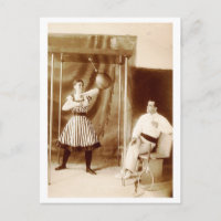 Champion Lady Bag Puncher der Welt Vintag