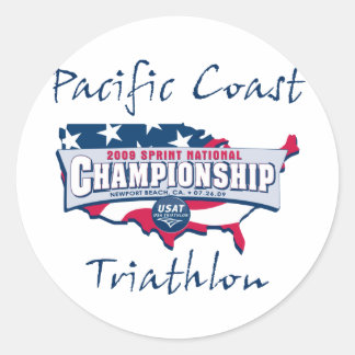 Champion-Logo Runder Aufkleber