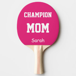 Champion Mama Name Personalisiert Tischtennis Schläger